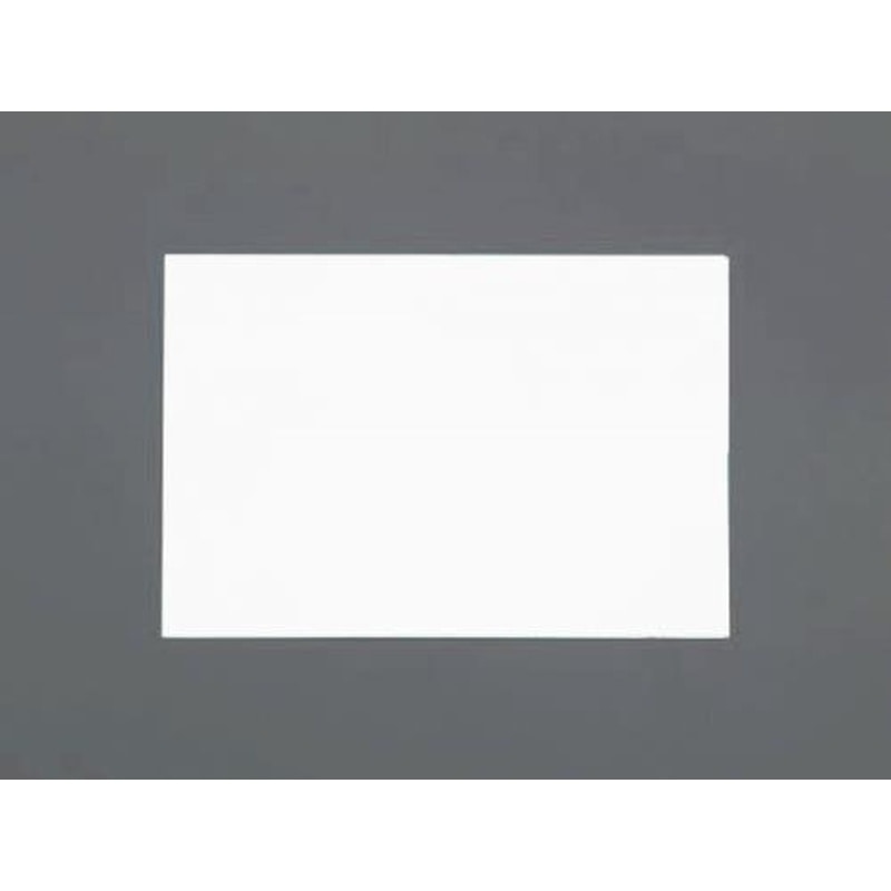 エスコ EA766ZH-24 180x170mmボード(無地)ホワイト 1個（ご注文単位1個）【直送品】