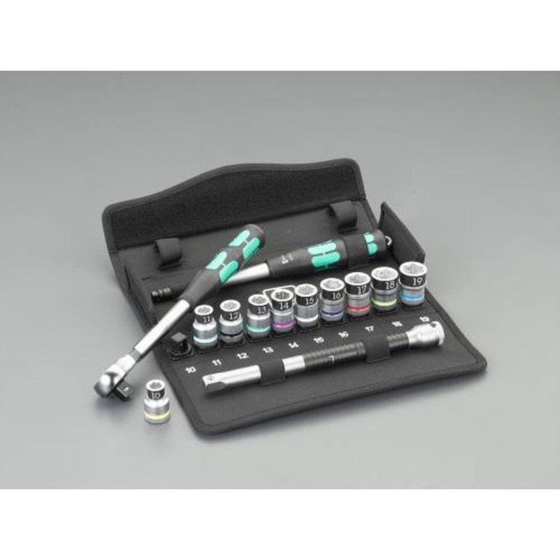 エスコ EA617AN-100 1/2”DRソケットレンチセット(高トルク) 1個（ご注文単位1個）【直送品】