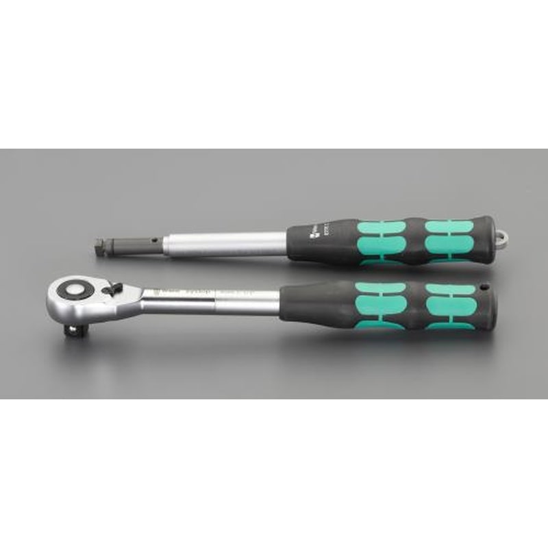 エスコ EA617AN-1 1/2”DRラチェットハンドル(高トルク・延長バー付) 1個（ご注文単位1個）【直送品】