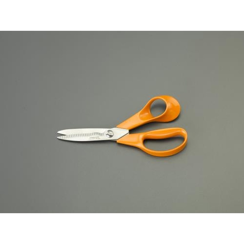 エスコ EA540FS-5 180mmはさみ・万能(ステンレス製) 1個（ご注文単位1個）【直送品】