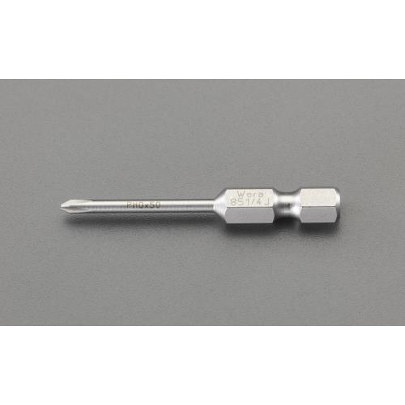 エスコ EA550MS-63 #1x50mm［＋]ドライバービット(精密用) 1個（ご注文単位1個）【直送品】