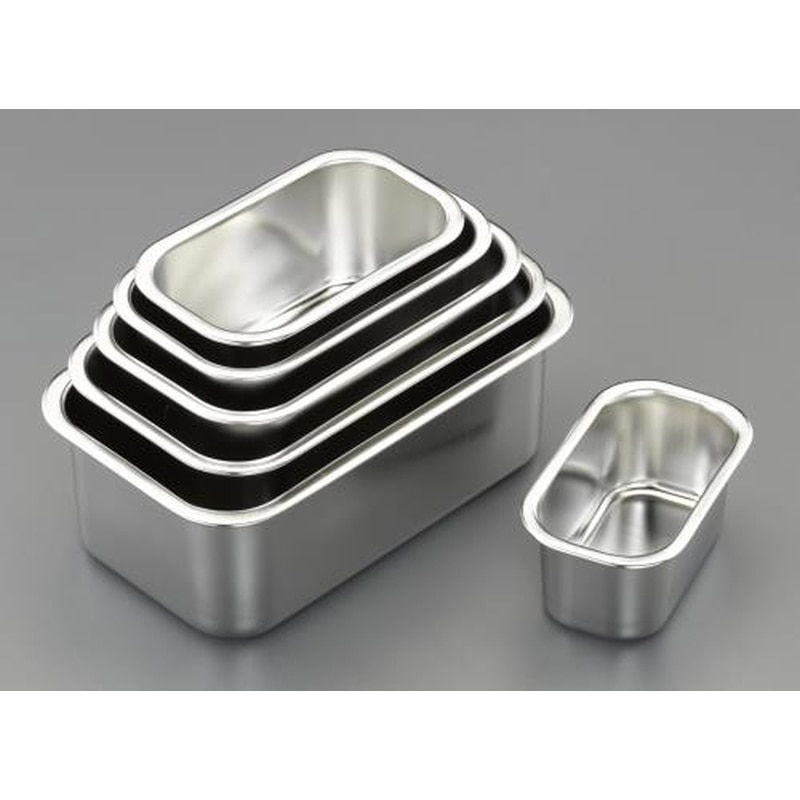 エスコ EA508SH-20 6個組パーツトレイ(ステンレス製) 1個（ご注文単位1個）【直送品】