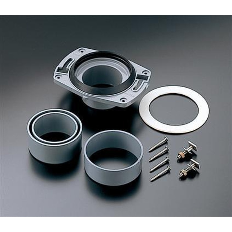 エスコ EA472BA-67 腰掛便器用床フランジ 1個（ご注文単位1個）【直送品】