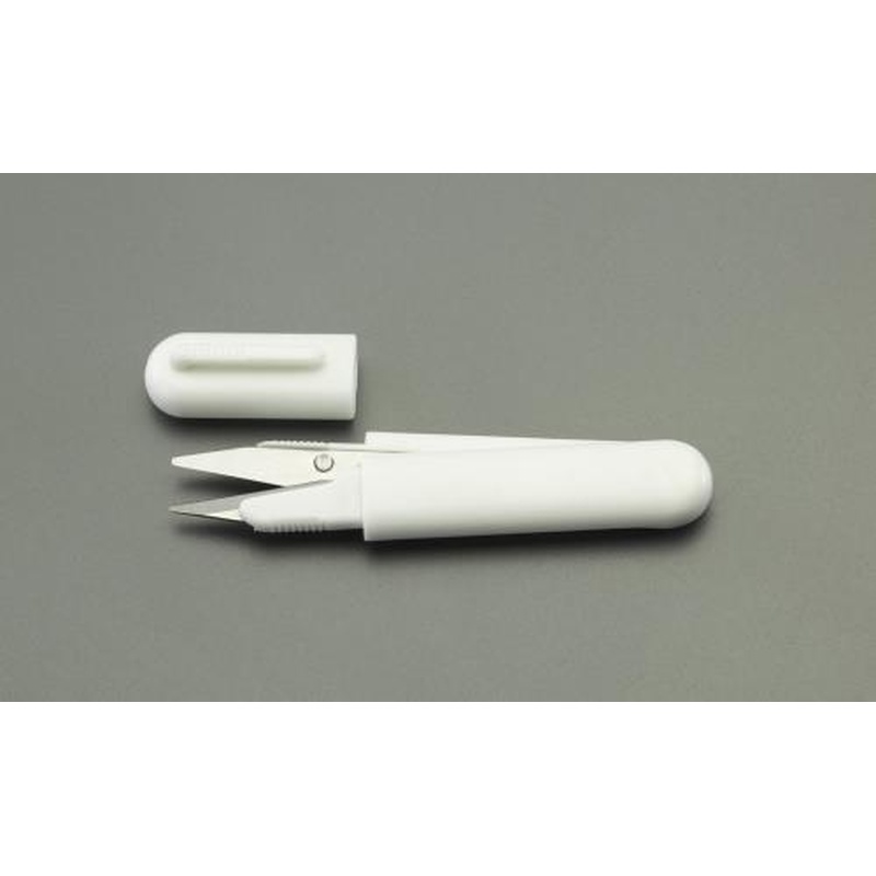 エスコ EA916HD-21 110mm携帯鋏(安全キャップ付) 1個（ご注文単位1個）【直送品】