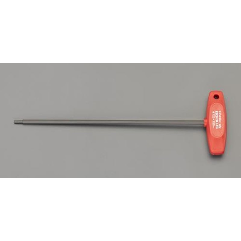 エスコ EA573KN-225 T25x250mm［Hexlobe]T型ドライバー 1個（ご注文単位1個）【直送品】