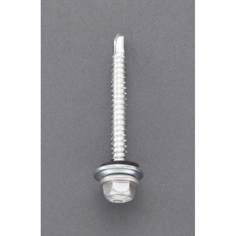 エスコ EA949EG-262 6x25mmピアスビス(六角頭/シール付/鉄/40本) 1個(ご注文単位1個)【直送品】