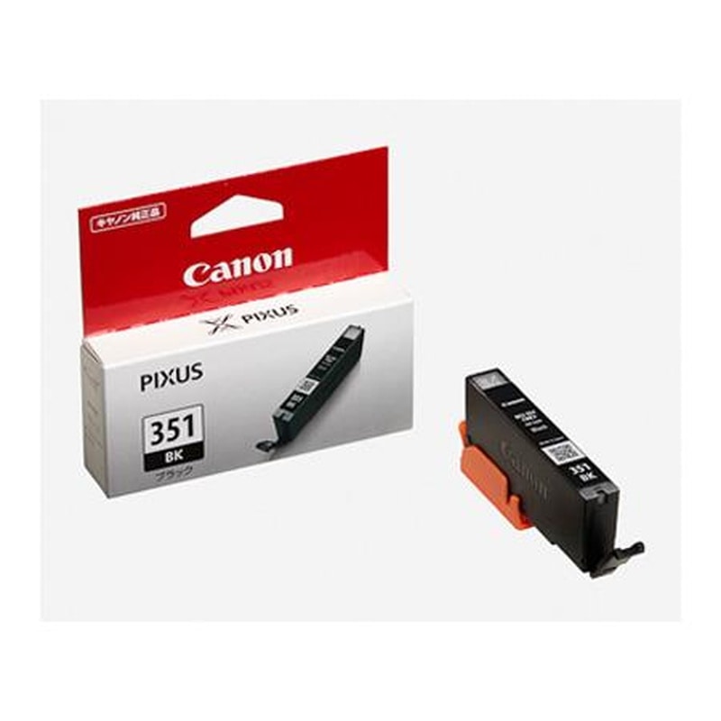 エスコ EA759X-423[キャノン]インクカートリッジ(ブラック染料/BCI-351BK) 1個（ご注文単位1個）【直送品】