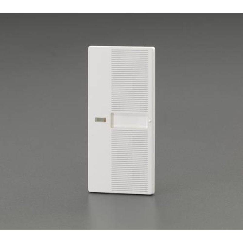 エスコ EA940CE-802 表示付スイッチハンドル(ネーム付/シングル/ホワイト) 1個（ご注文単位1個）【直送品】