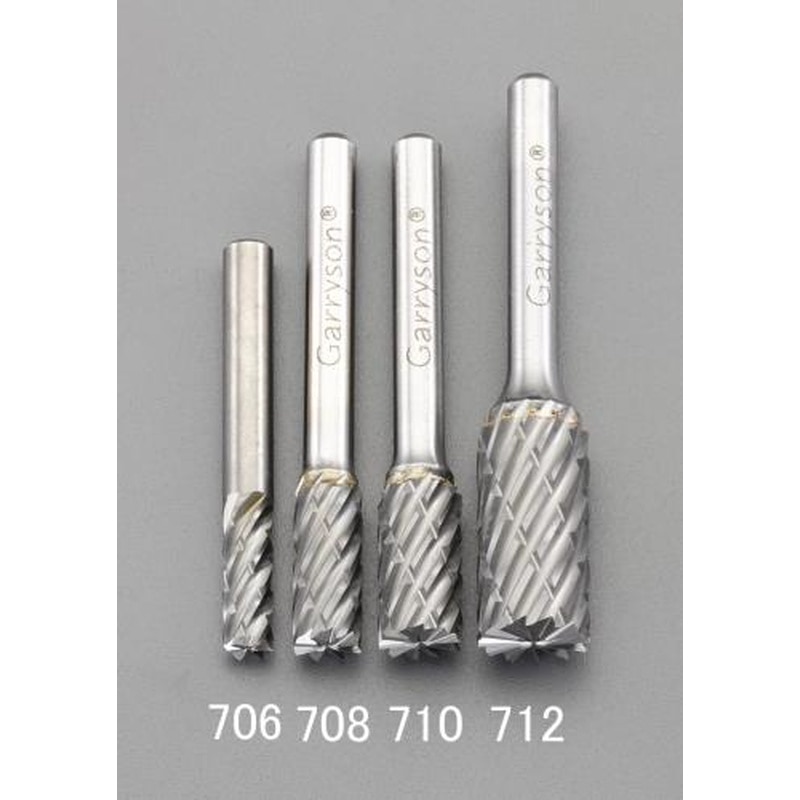 エスコ EA819JJ-712[快削]12x25mm/6mm軸超硬カッター(鉄・鋳物用) 1個（ご注文単位1個）【直送品】