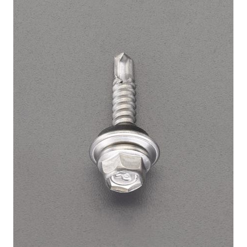 エスコ EA949EG-852 5x25mmピアスビス(六角頭シール付/ステンレス/30本 1個（ご注文単位1個）【直送品】