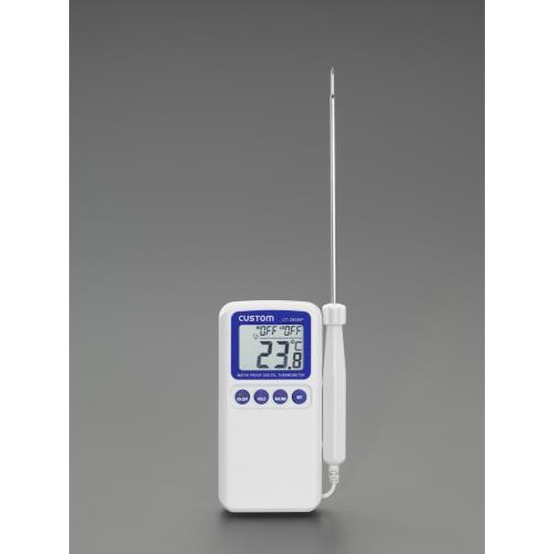 エスコ EA728AK-2 デジタル温度計(防水型) 1個（ご注文単位1個）【直送品】