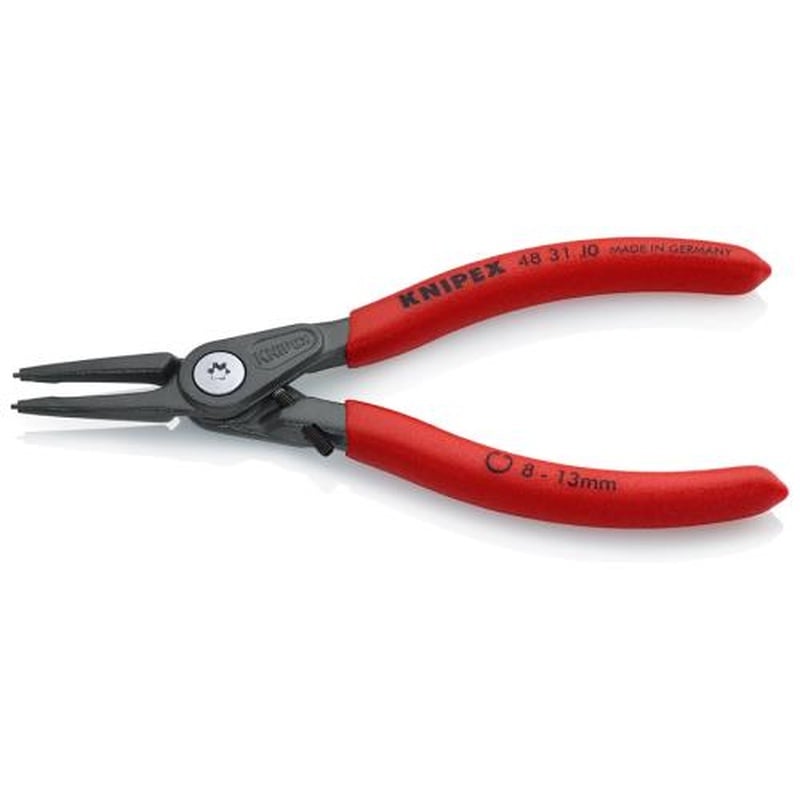 エスコ EA590AL-0 8-13mm穴用スナップリングプライヤー(ストッパー付) 1個（ご注文単位1個）【直送品】