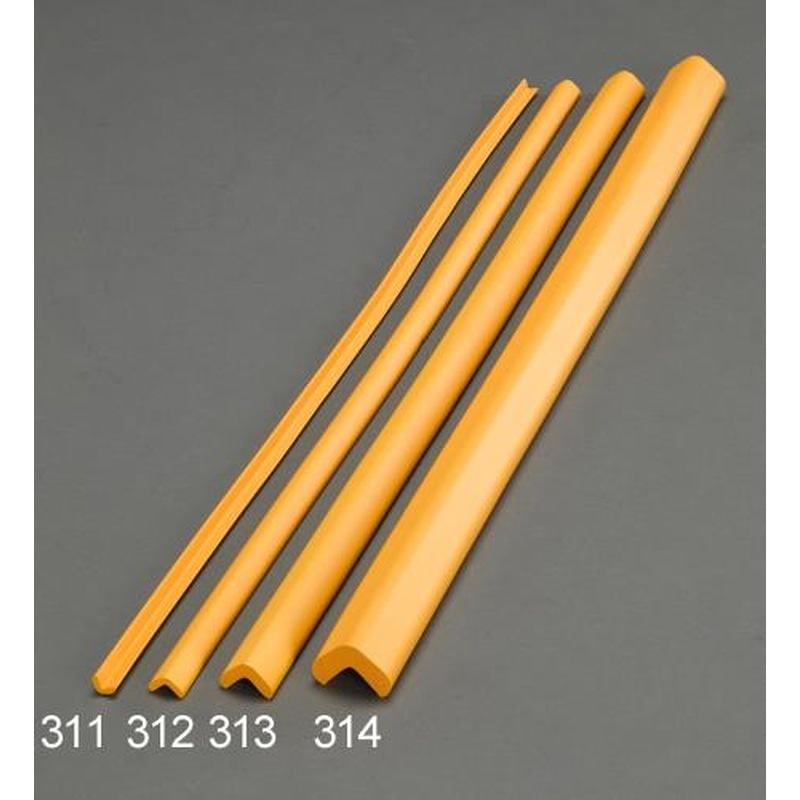 エスコ EA983FE-314 48x48x900mmクッションガード(油面用/黄/2個) 1個（ご注文単位1個）【直送品】