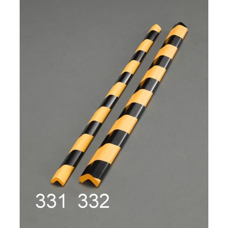 エスコ EA983FE-332 48x48x900mmクッションガード(油面用/トラ/2個) 1個（ご注文単位1個）【直送品】