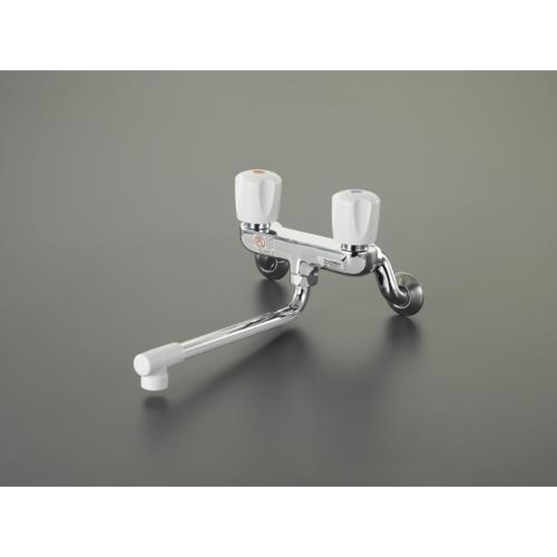 エスコ EA468CY-42 PJ1/2”2ハンドル混合水栓 1個（ご注文単位1個）【直送品】