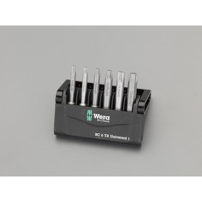 エスコ EA611GM-80 6本組/50mm［Torx]ドライバービット 1個（ご注文単位1個）【直送品】