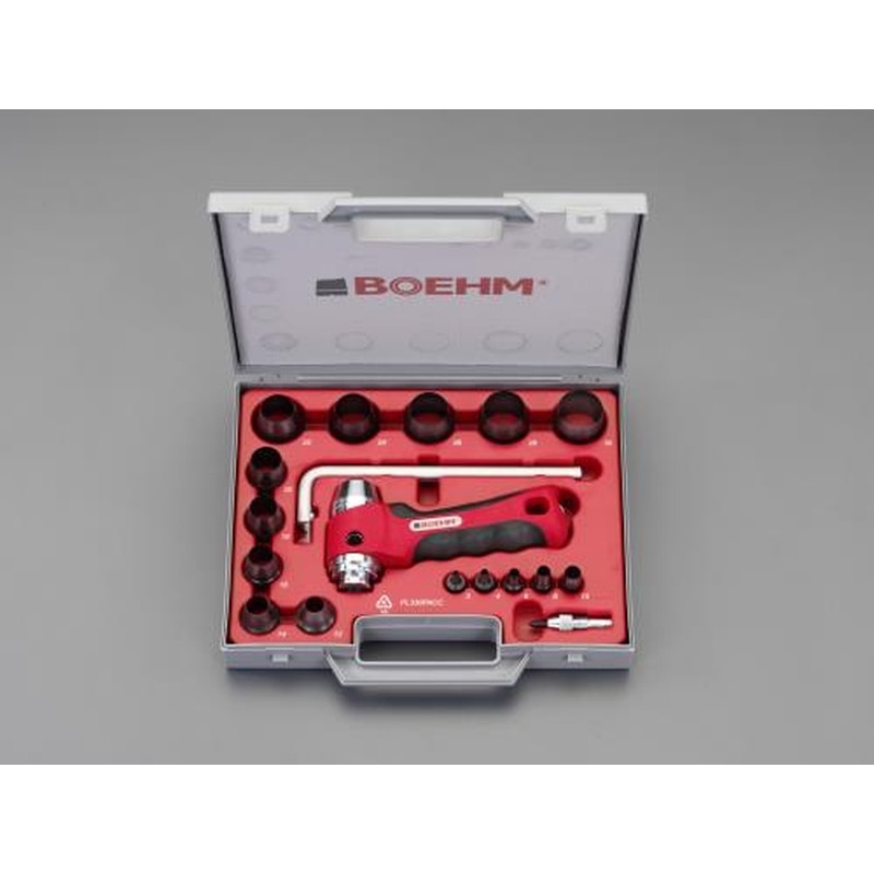 エスコ EA576F-31B 3-30mm革ポンチセット(15個＋330mmカッター付) 1個（ご注文単位1個）【直送品】