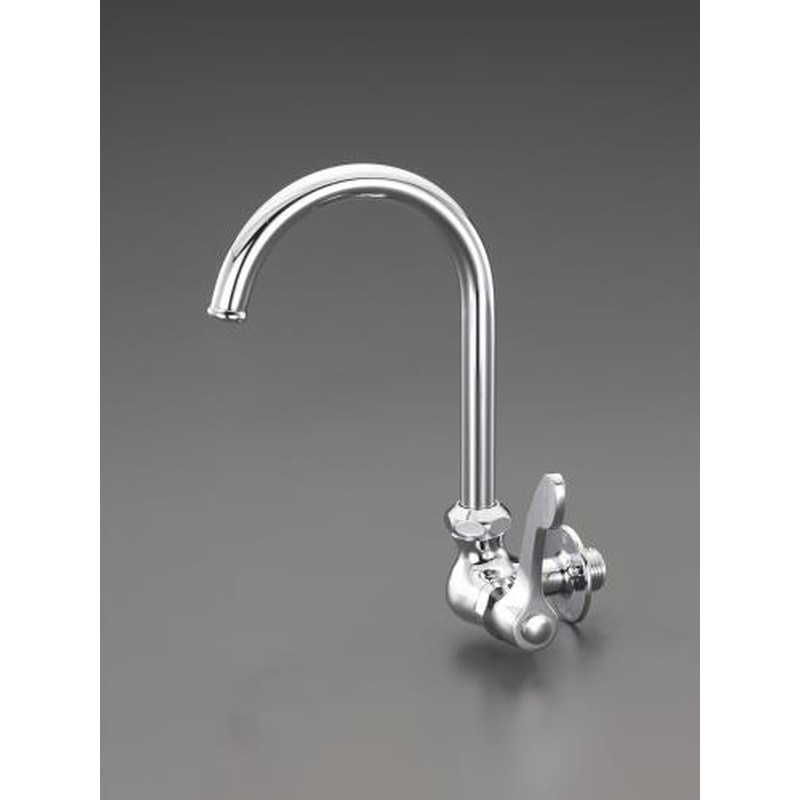 エスコ EA468BJ-14B PJ1/2”横形スワン水栓 1個(ご注文単位1個)【直送品】