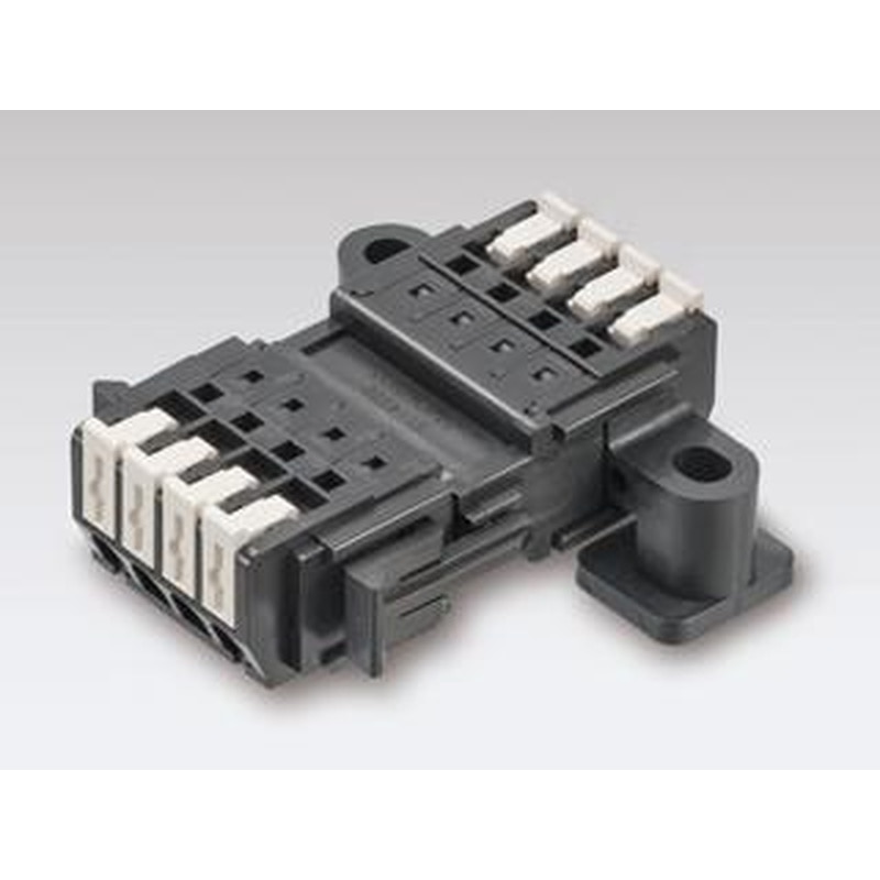 エスコ EA940DM-113A 3極［DC300V/10A]スクリューレス端子台 1個（ご注文単位1個）【直送品】