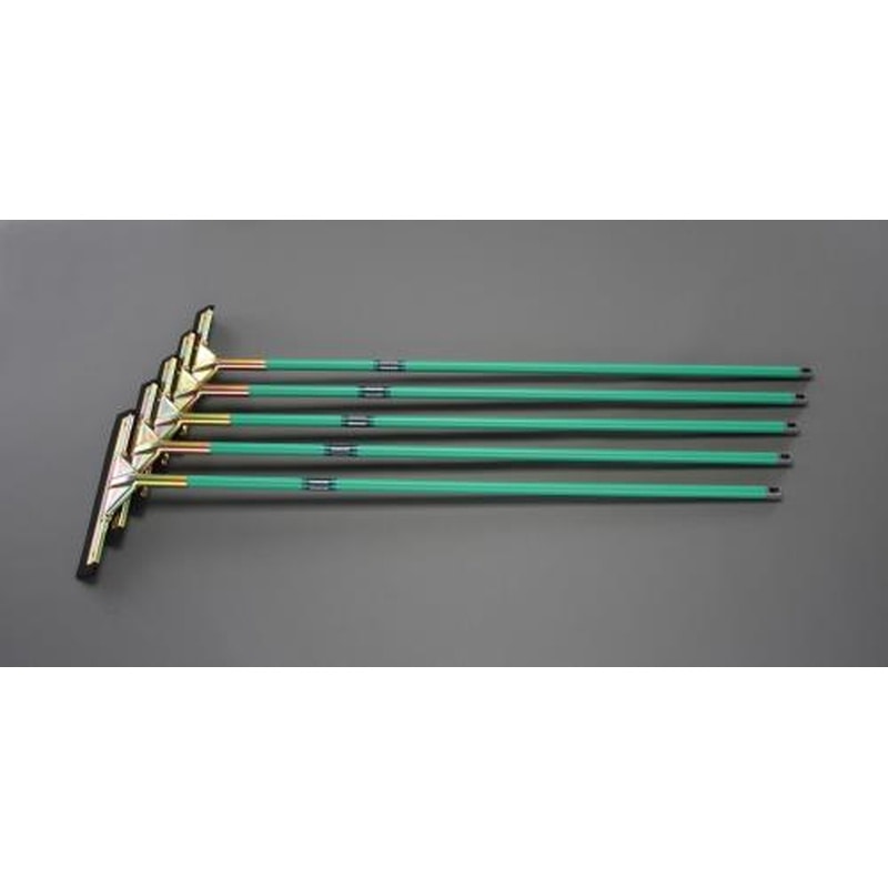 エスコ EA928CC-81 400mm水切りスイーパー(耐油ゴム/5本) 1個(ご注文単位1個)【直送品】