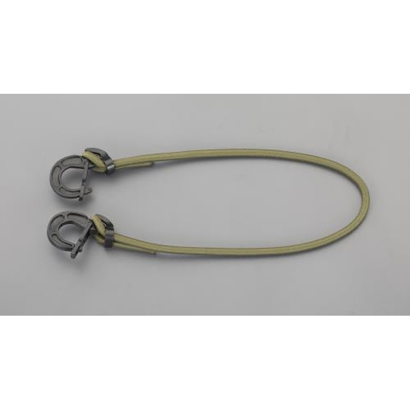 エスコ EA628WH-63 φ8mmx900mmバンジーコード(フック付/2本) 1個（ご注文単位1個）【直送品】