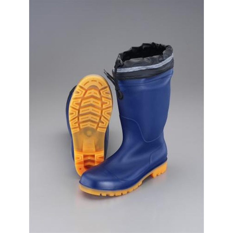 エスコ EA998RV-27 27.0cm安全長靴(踏抜き防止/耐油底) 1個（ご注文単位1個）【直送品】