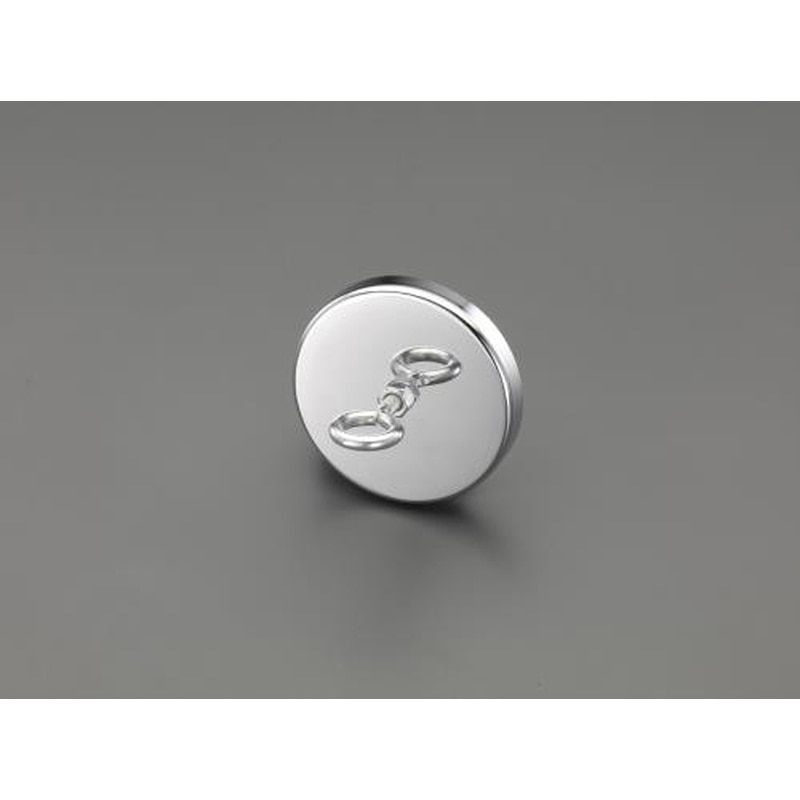 エスコ EA781GC-6 φ81x12mm超強力マグネット付アイボルト 1個（ご注文単位1個）【直送品】