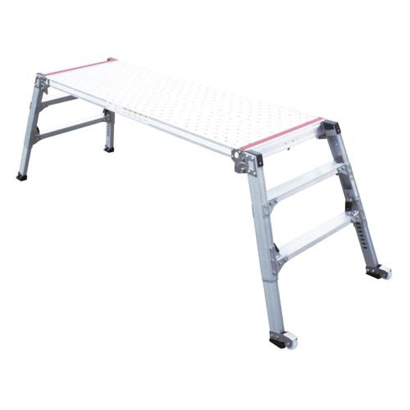 エスコ EA905DF-21 50-69cm足場台(調整脚付) 1個（ご注文単位1個）【直送品】