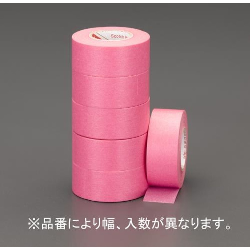 エスコ EA943MP-21 21mmx18mマスキングテープ(サイディング用6巻) 1個（ご注文単位1個）【直送品】