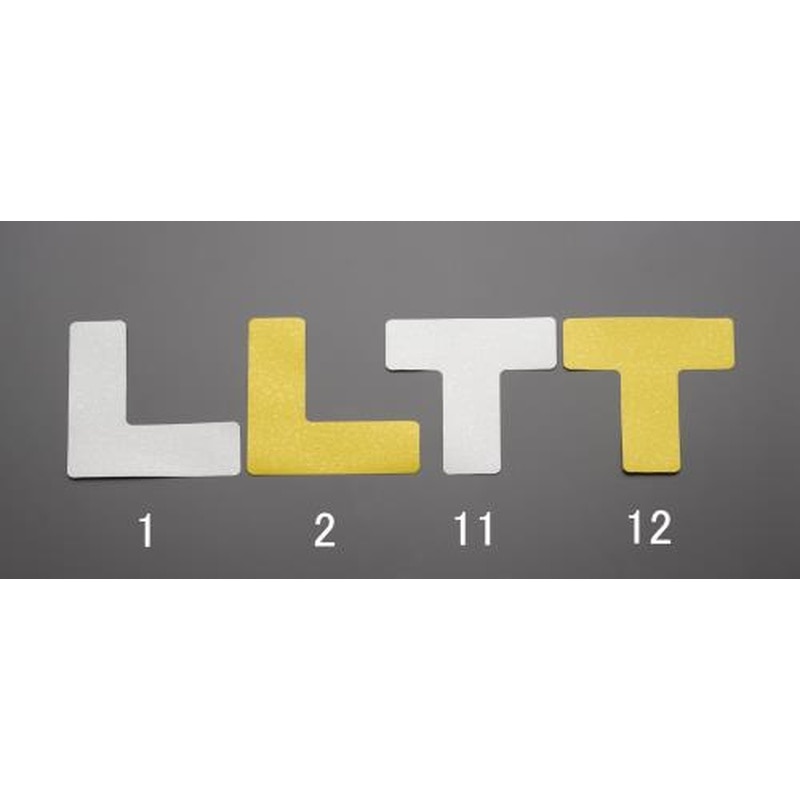 エスコ EA944SJ-11 T型マーカー(白/5枚) 1個(ご注文単位1個)【直送品】