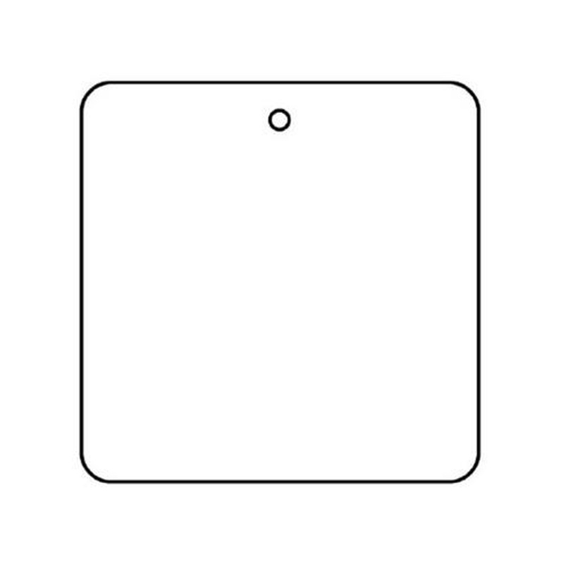 エスコ EA956V-106 90x90mmエコユニボード札(10枚) 1個(ご注文単位1個)【直送品】