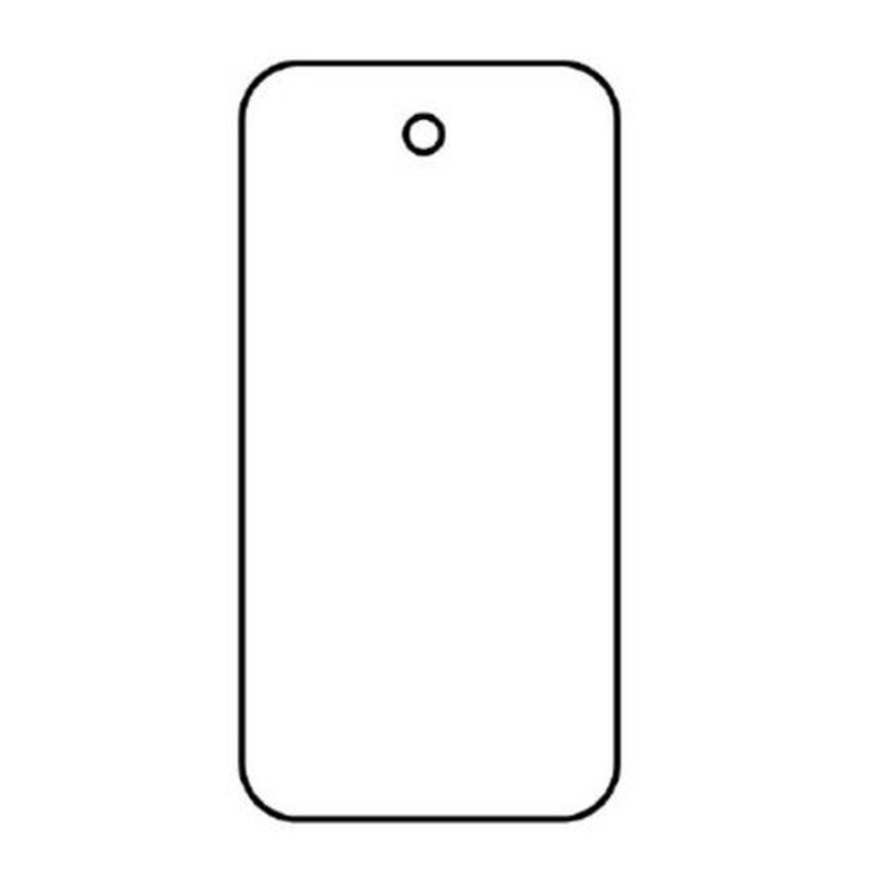 エスコ EA956V-107 50x25mmエコユニボード札(10枚) 1個(ご注文単位1個)【直送品】