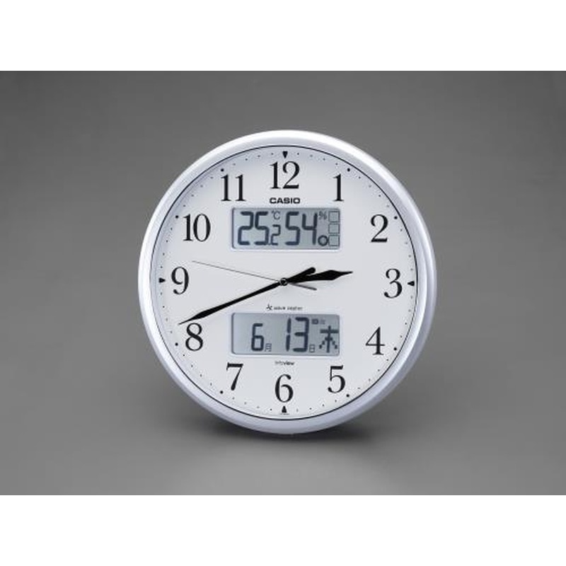 エスコ EA798CD-7B φ350mm［電波]掛時計 1個（ご注文単位1個）【直送品】
