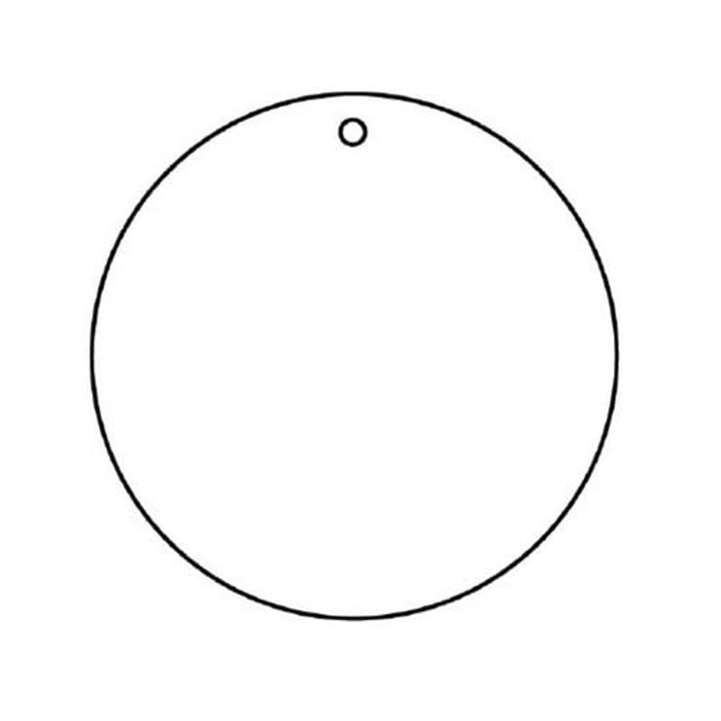 エスコ EA956V-110 φ50mmエコユニボード札(10枚) 1個(ご注文単位1個)【直送品】