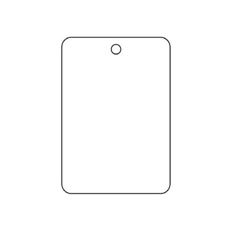 エスコ EA956V-122 65x45mmアクリル札(5枚) 1個（ご注文単位1個）【直送品】