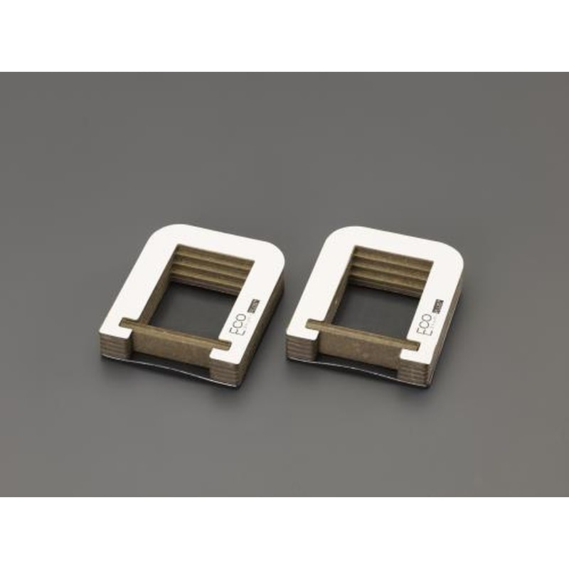 エスコ EA979CC-16 50mmキャスター用ストッパー(耐水/ロック付/白/2個) 1個（ご注文単位1個）【直送品】