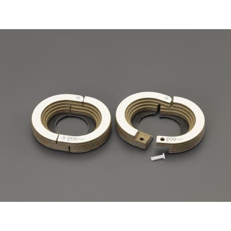 エスコ EA979CC-26 50mmキャスター用ストッパー(耐水/白/2個) 1個（ご注文単位1個）【直送品】