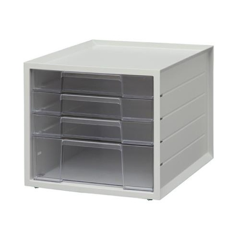 エスコ EA954JA-70B 276x335x252mm/4段レターケース 1個（ご注文単位1個）【直送品】