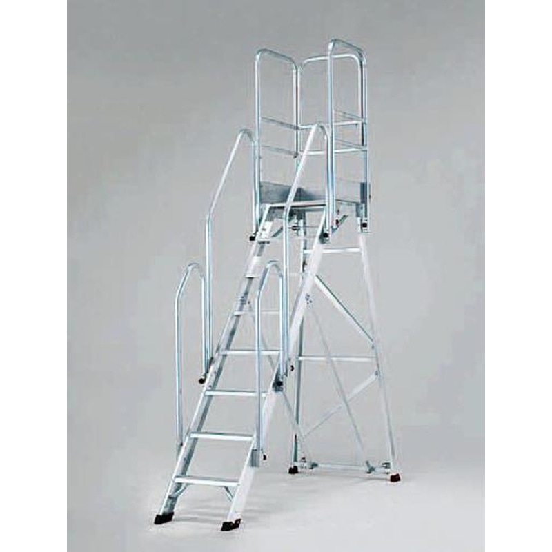 エスコ EA903BD-34A 1.75m/7段作業台(手摺り付/折畳式) 1個（ご注文単位1個）【直送品】