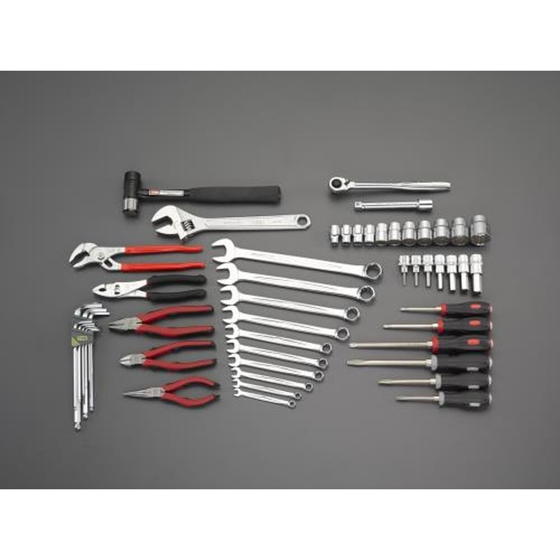 >エスコ EA612SC-38A[52個組]工具セット 1個（ご注文単位1個）【直送品】