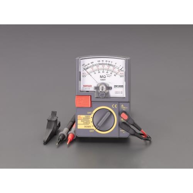 エスコ EA709G-15A[アナログ]絶縁抵抗計 1個（ご注文単位1個）【直送品】