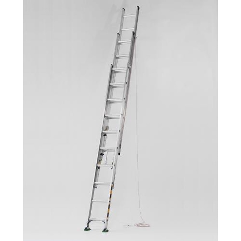 エスコ EA902AG-13A 3.84-8.33m三連はしご 1個（ご注文単位1個）【直送品】