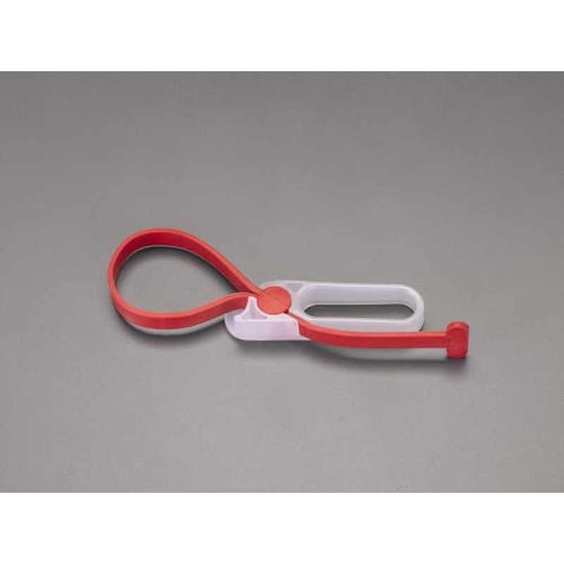 エスコ EA546YK-11 φ6-100mmミニストラップレンチ(瓶ふた開け) 1個（ご注文単位1個）【直送品】