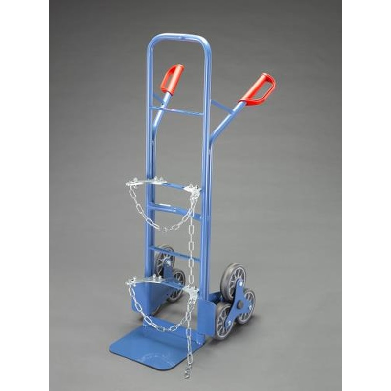 エスコ EA520FD-11 590x1300mm/200kgハンドトラック(ボンベ用) 1個（ご注文単位1個）【直送品】