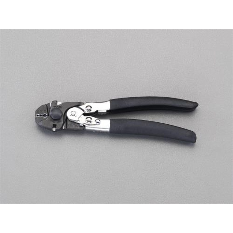 エスコ EA628SW 185mm/0.27-1.5mmロープスリーブ圧着工具 1個（ご注文単位1個）【直送品】