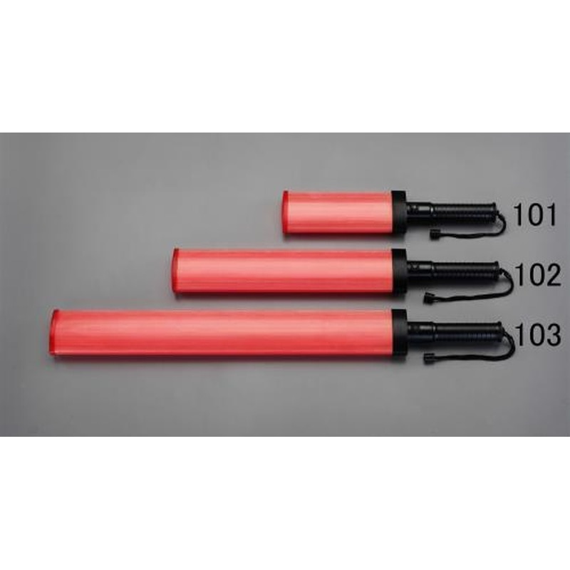 エスコ EA983FR-102[単2x2本]LED誘導灯(赤色/581x83mm) 1個（ご注文単位1個）【直送品】