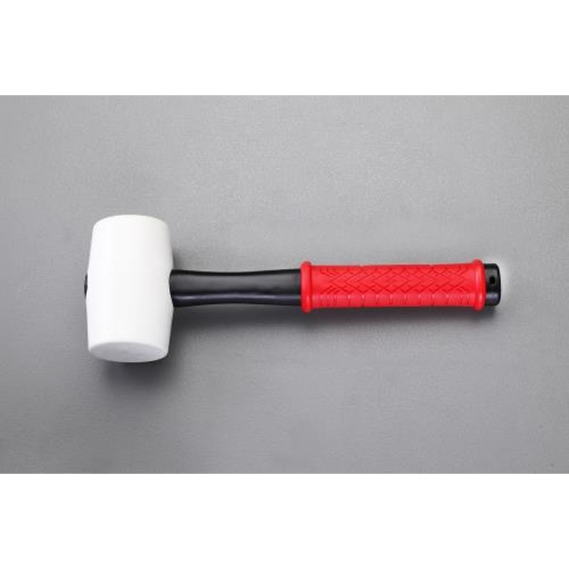 エスコ EA575WY-164 710g/64x300mmゴムハンマー(白) 1個(ご注文単位1個)【直送品】