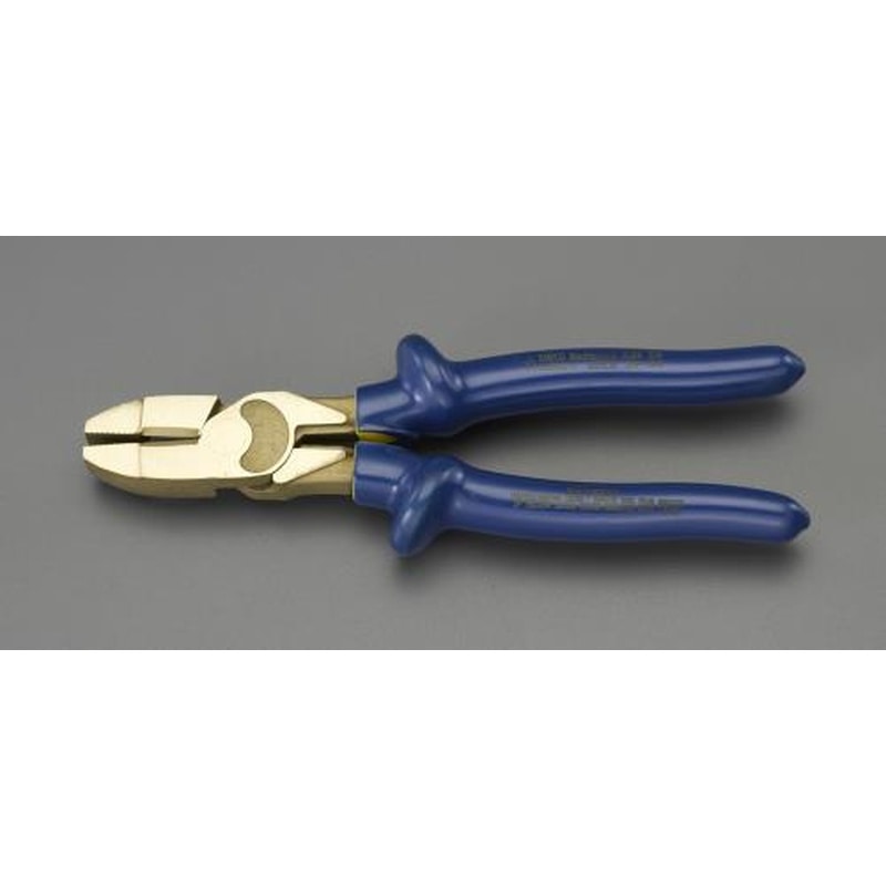 エスコ EA642ZA-4 225mm電工ペンチ(絶縁・防爆) 1個（ご注文単位1個）【直送品】