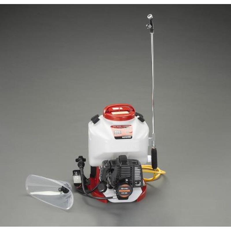 エスコ EA115YB-21 10.0Lエンジン付噴霧機(背負型) 1個(ご注文単位1個)【直送品】