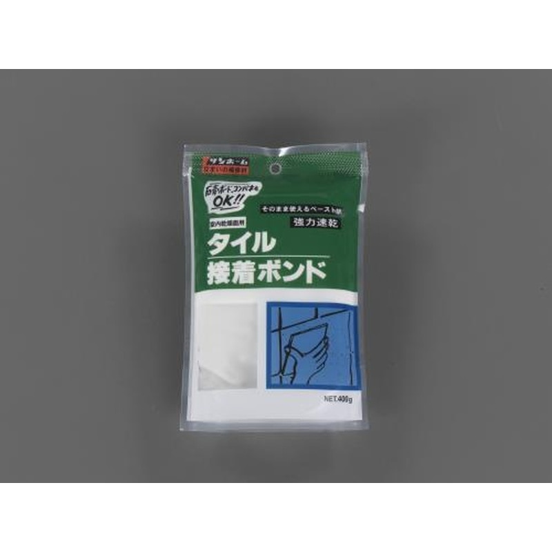 エスコ EA934HA-61 400gタイル接着ボンド 1個（ご注文単位1個）【直送品】